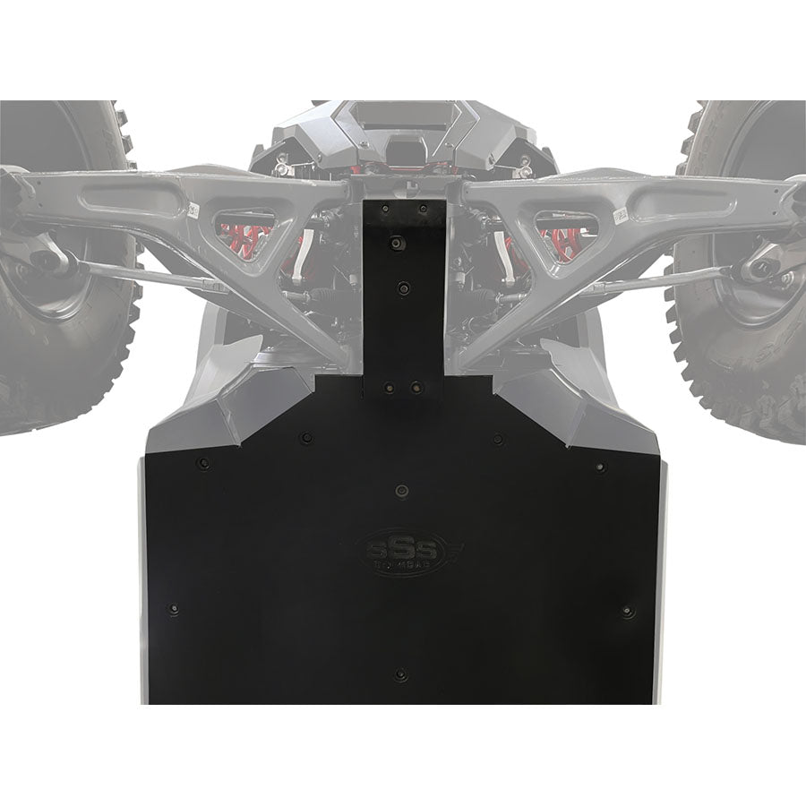 Premium 3-Piece UHMW Skid Plate for Polaris RZR Pro S 4 UTV
