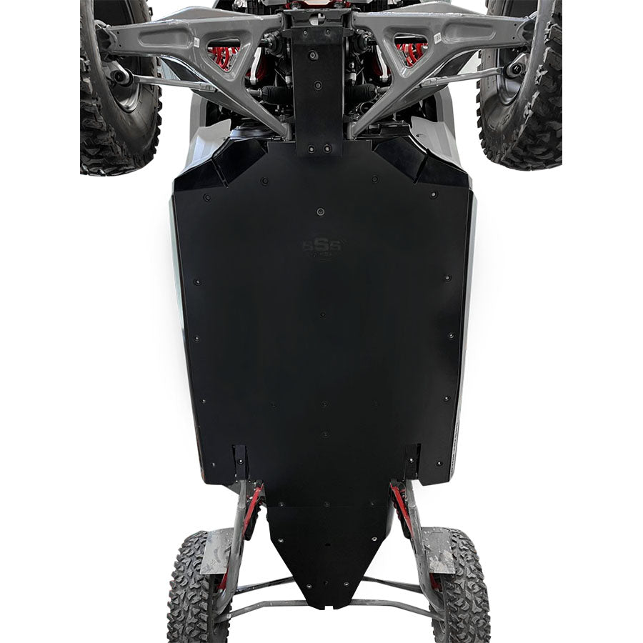 Premium 3-Piece UHMW Skid Plate for Polaris RZR Pro S 4 UTV