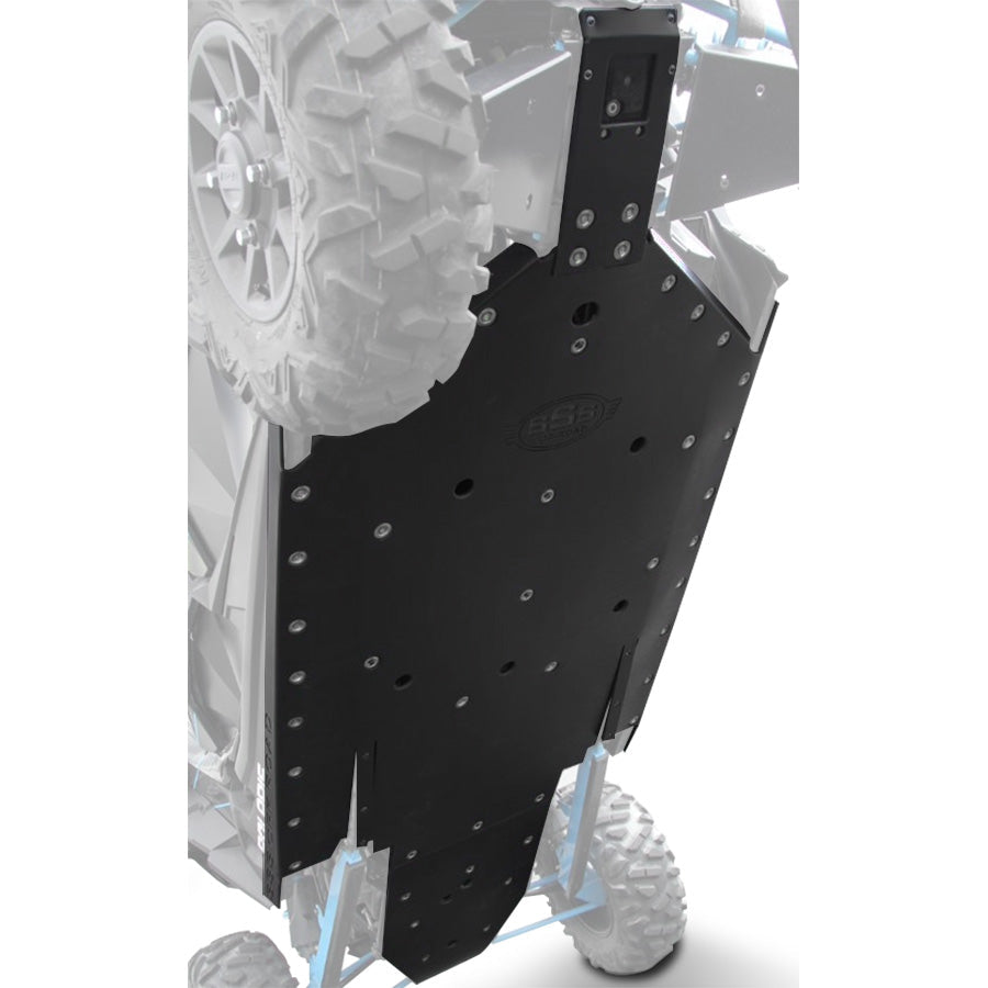 Polaris RZR XP 4 1000/Turbo/Turbo S UHMW Skid Plate Kit