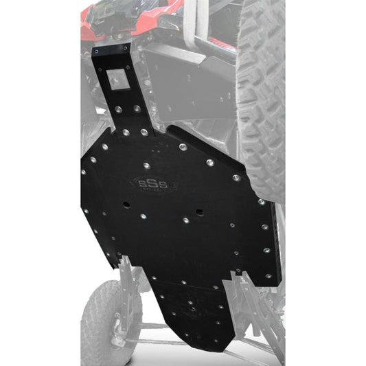 Ultimate Heavy-Duty Polaris RZR XP Turbo S Skid Plate with Integrated Rock Sliders