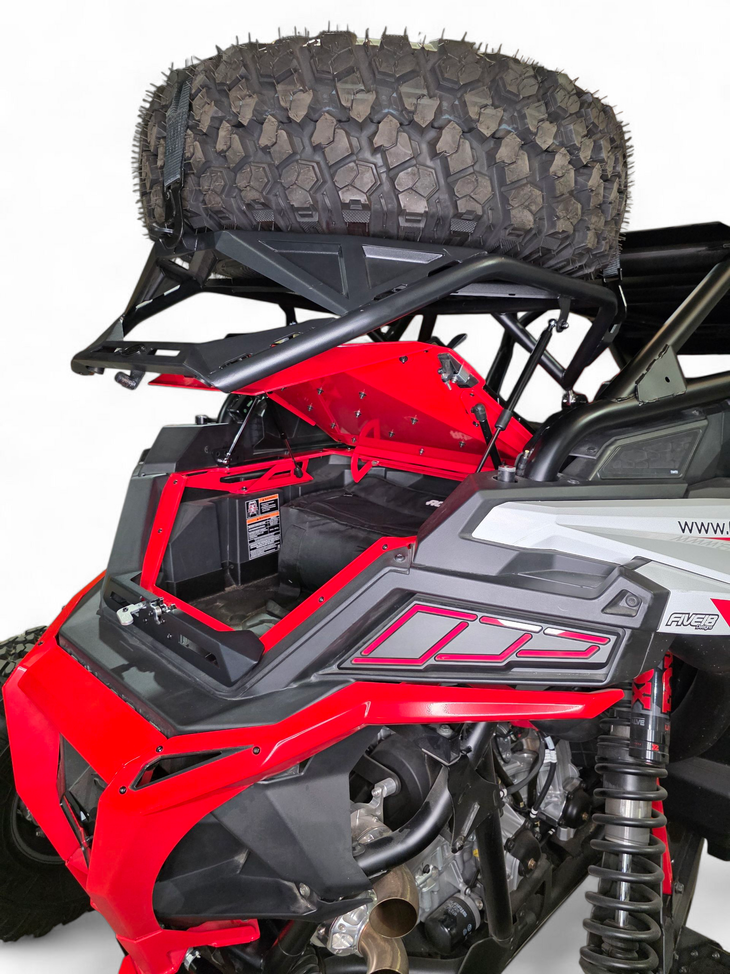 Elektric Offroad High Clearance Tire Rack for Polaris RZR 2020‑2025