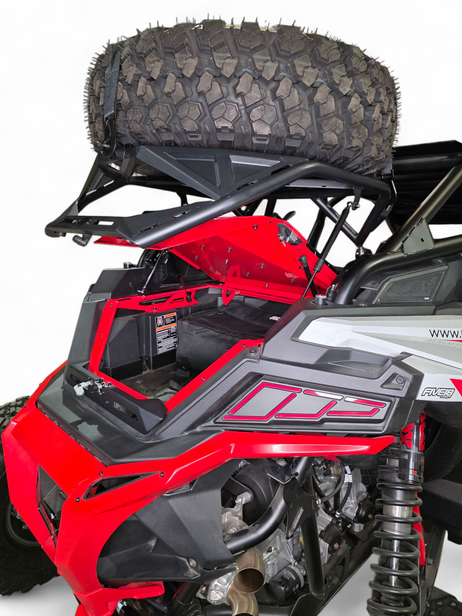 Elektric Offroad High Clearance Tire Rack for Polaris RZR 2020‑2025