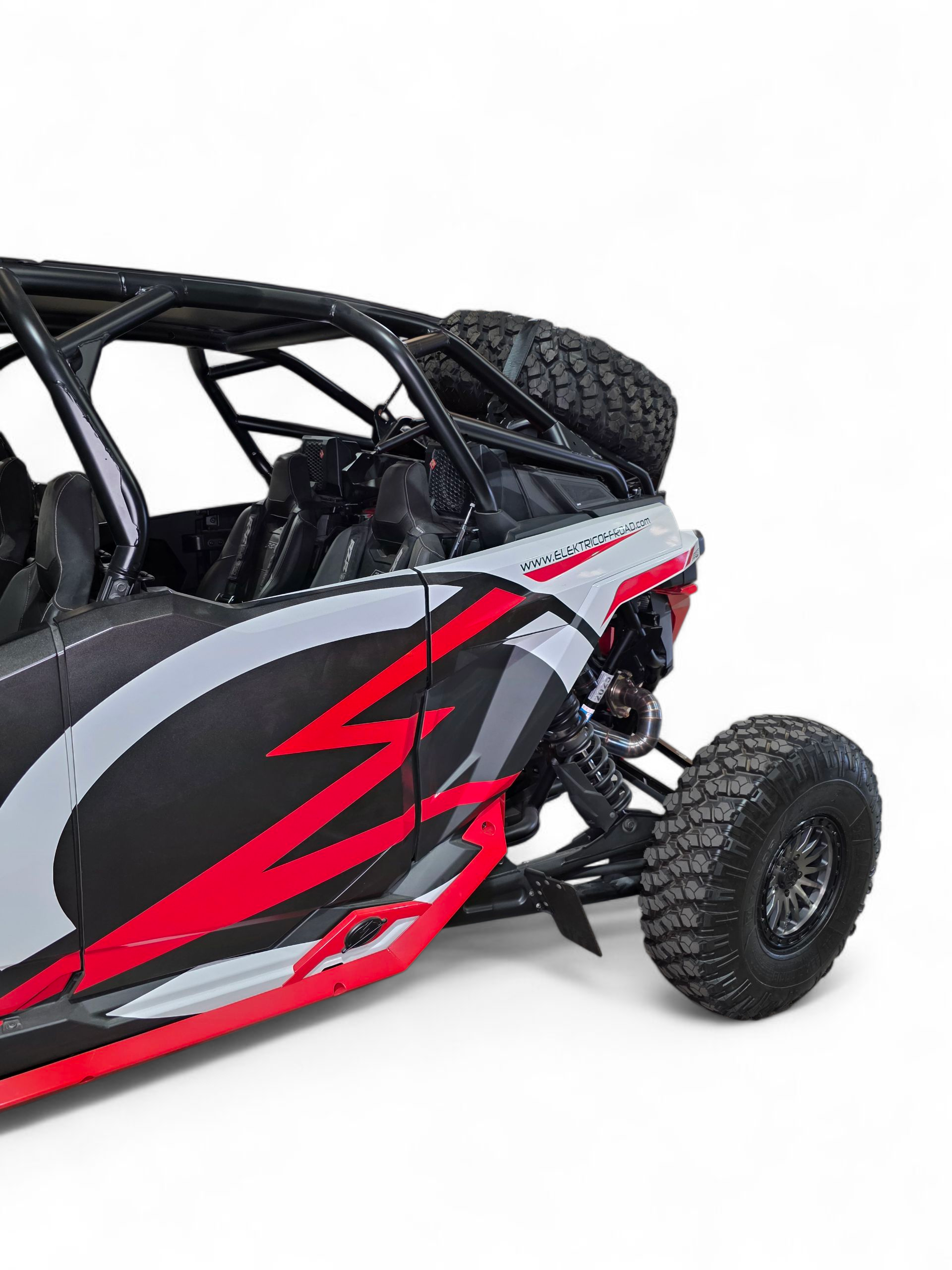 Elektric Offroad High Clearance Tire Rack for Polaris RZR 2020‑2025