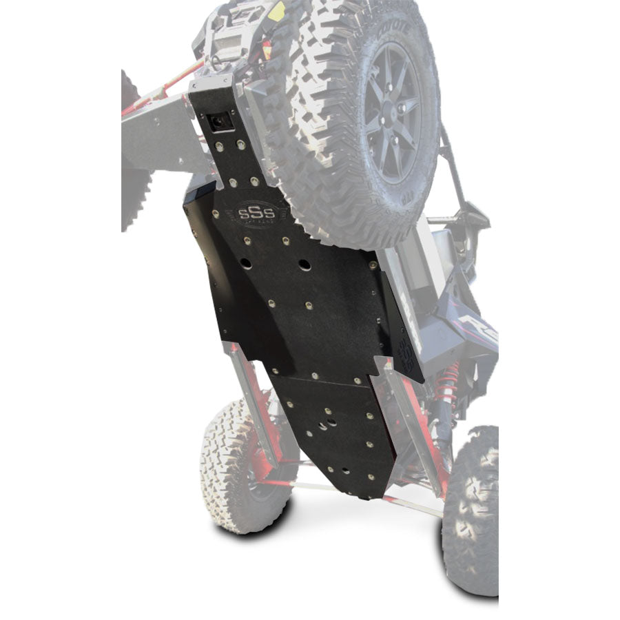 Ultimate Polaris RZR RS1 Full Skid Plate with Built-In Rock Sliders