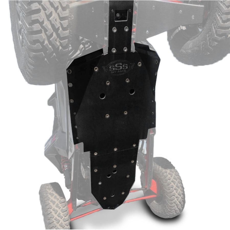 Ultimate Polaris RZR RS1 Full Skid Plate with Built-In Rock Sliders