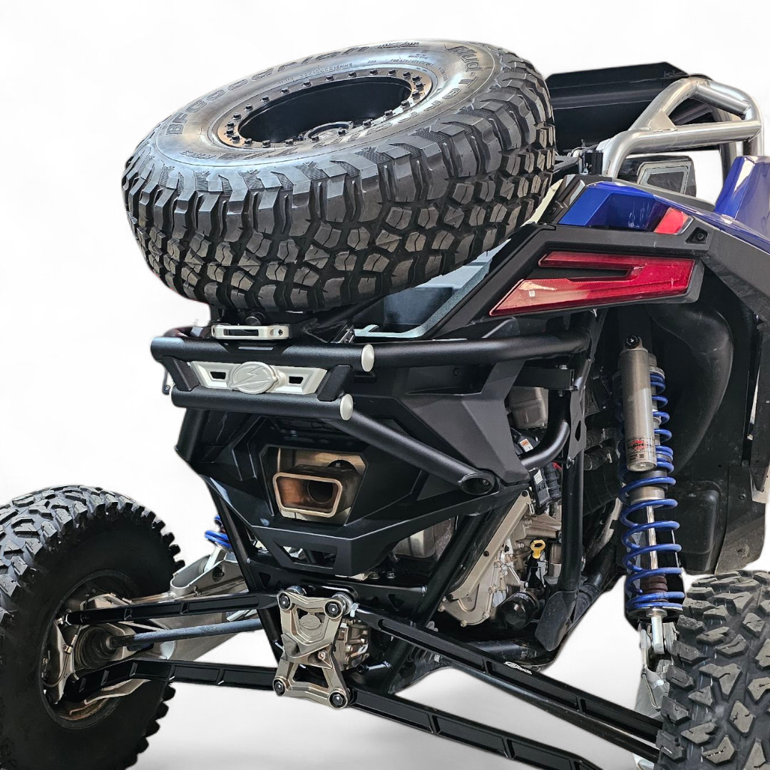 Polaris RZR Pro R Amp Tire Rack Bumper Combo
