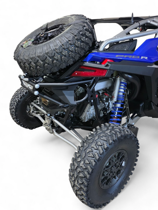 Polaris RZR Pro R Amp Tire Rack Bumper Combo
