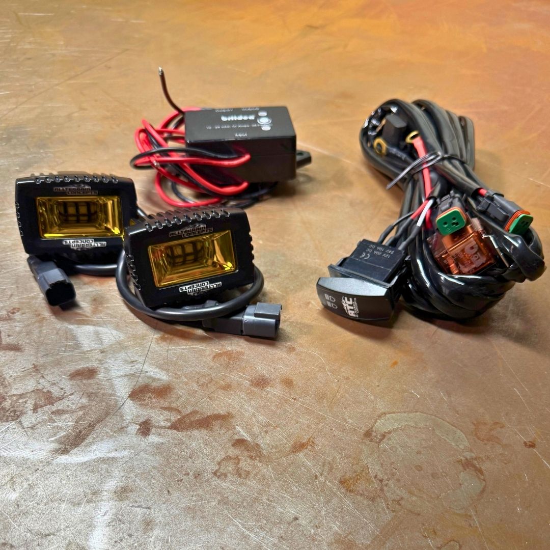 All Terrain Concepts ATC Chase Light Kit Amber UTV Lighting