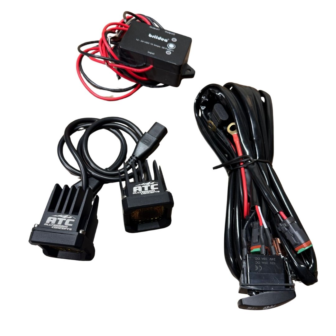 All Terrain Concepts ATC Chase Light Kit Amber UTV Lighting