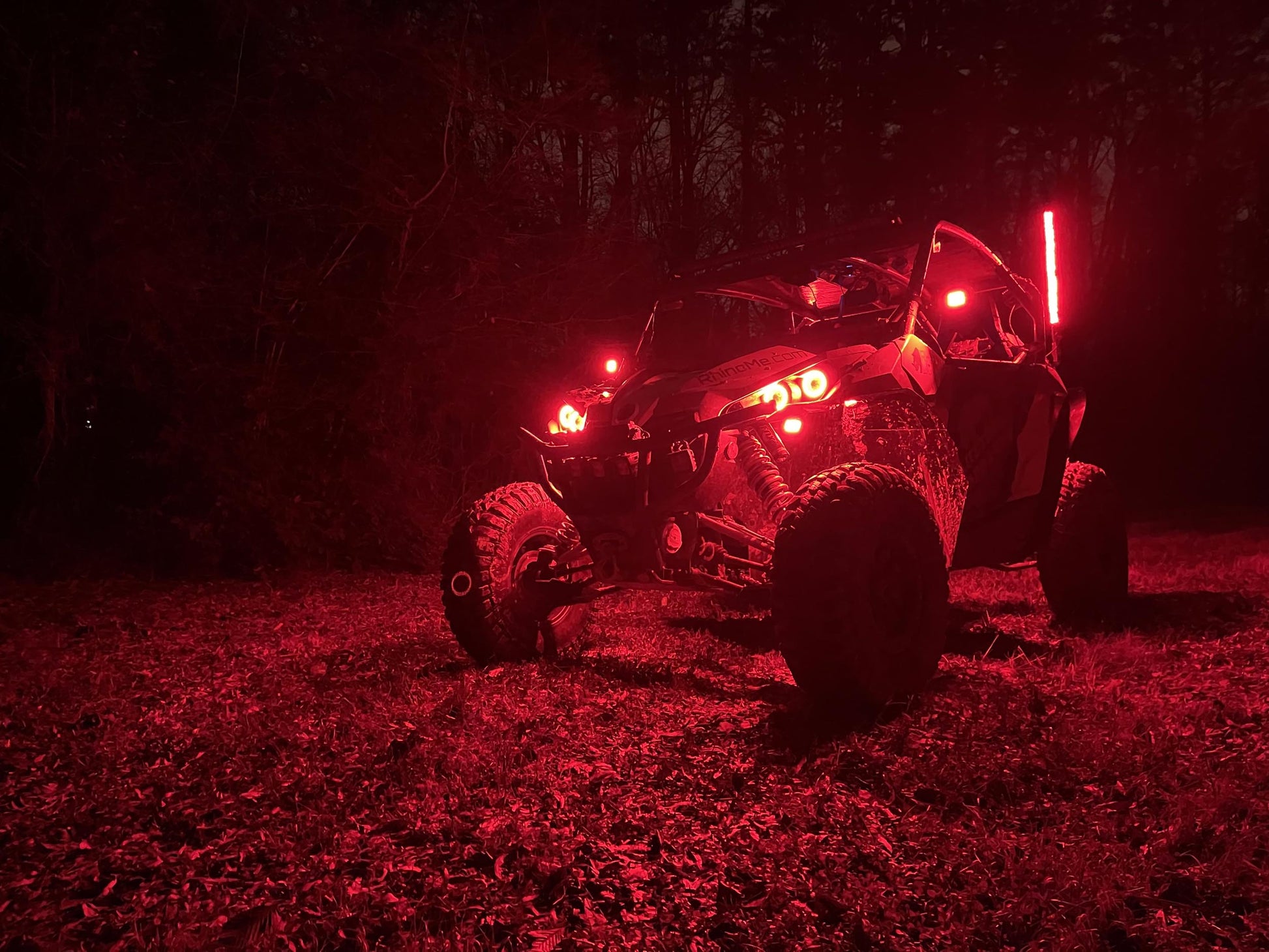 RGB LED Side Mirrors, Rhino Lights, Breakaway Clamps, Multiple Sizes