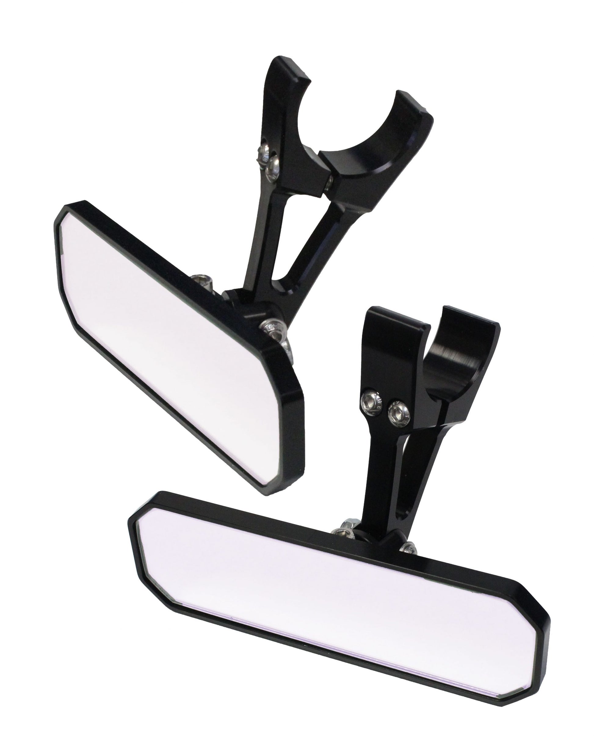 Modquad Rear View Mirror Single Clamp Convex Black