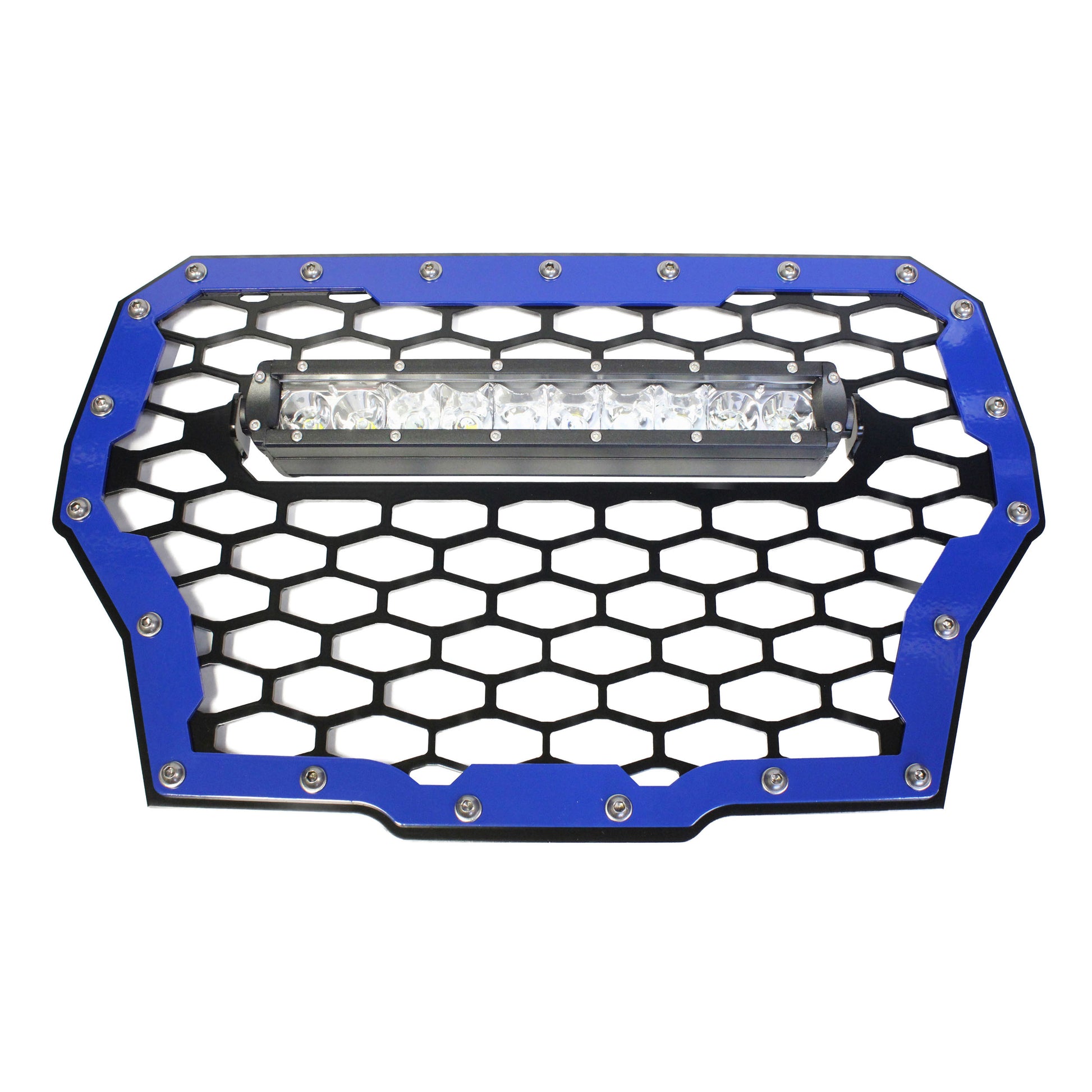 Polaris RZR XP Turbo Front Grill with 10" Light Bar