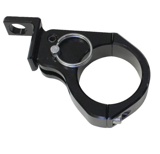 Black Anodized Billet Aluminum Folding Flag Mount 1‑5 & 1‑75