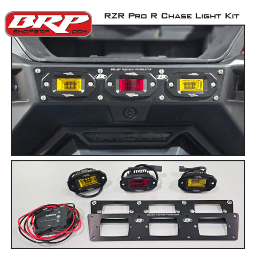 Billet Racing Products RZR Pro R Chase Light Kit