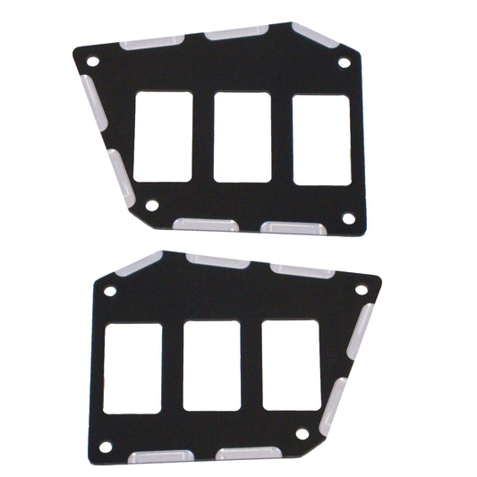 Polaris RZR XP 1000 Turbo Digital Switch Panel 6-Place Black