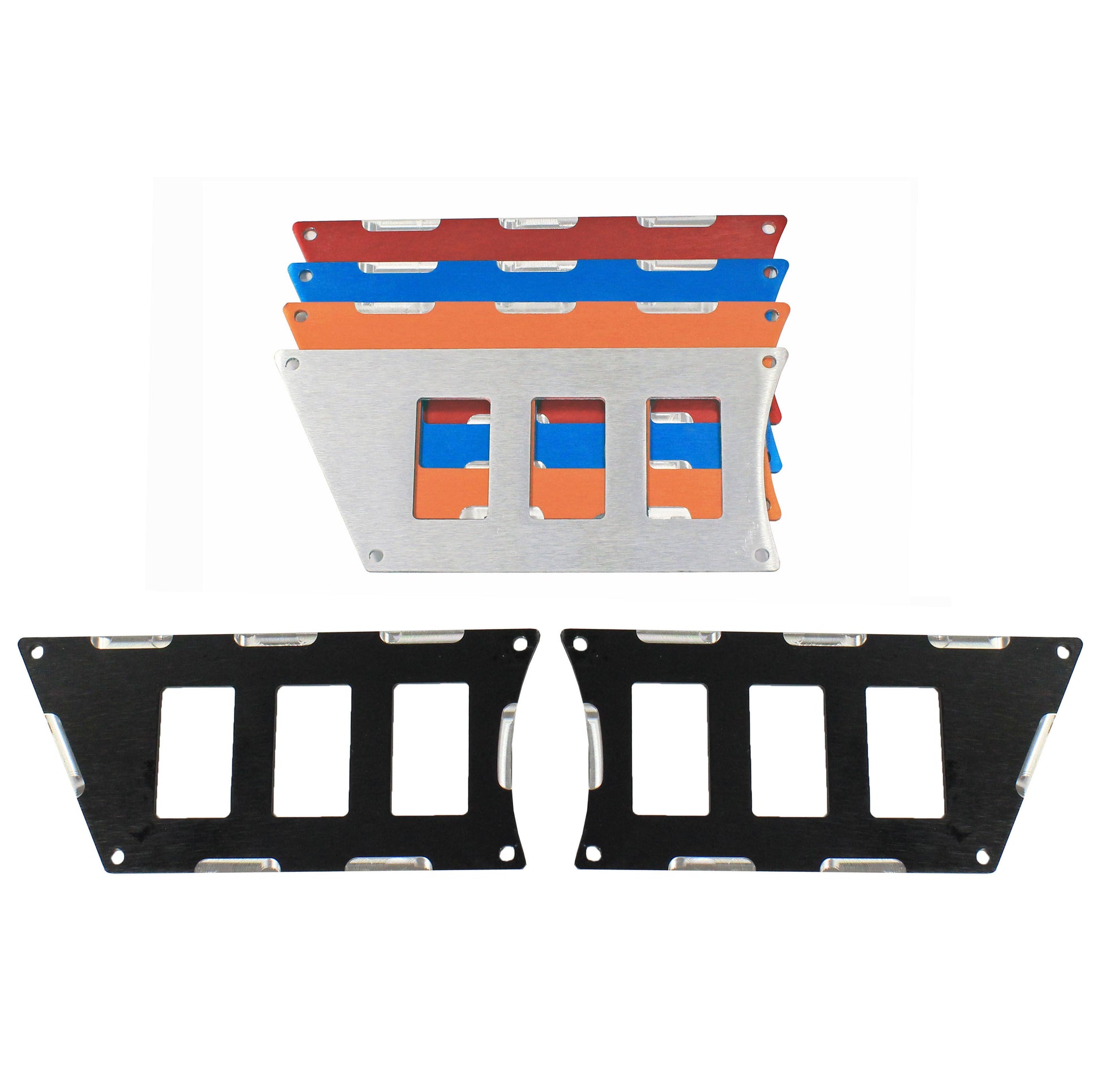 Polaris UTV Switch Panel 6-Place Black