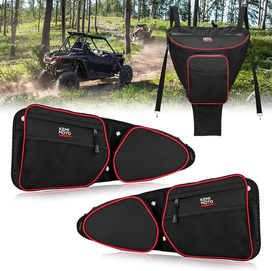 Door Bags & Center Storage Bag for Polaris RZR XP 1000/4 /XP Turbo