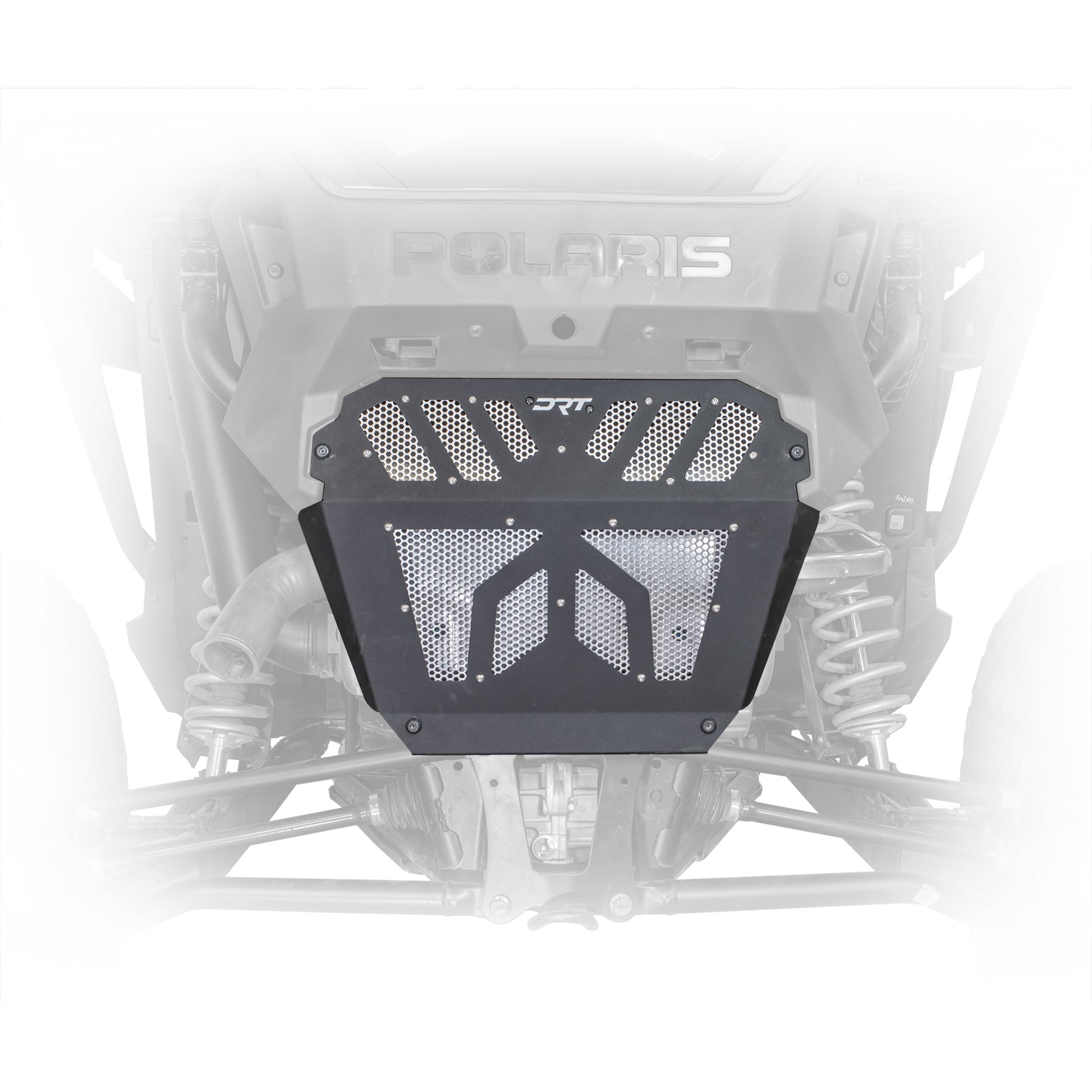 DRT Vented Aluminum Exhaust Cover for Polaris RZR Pro XP