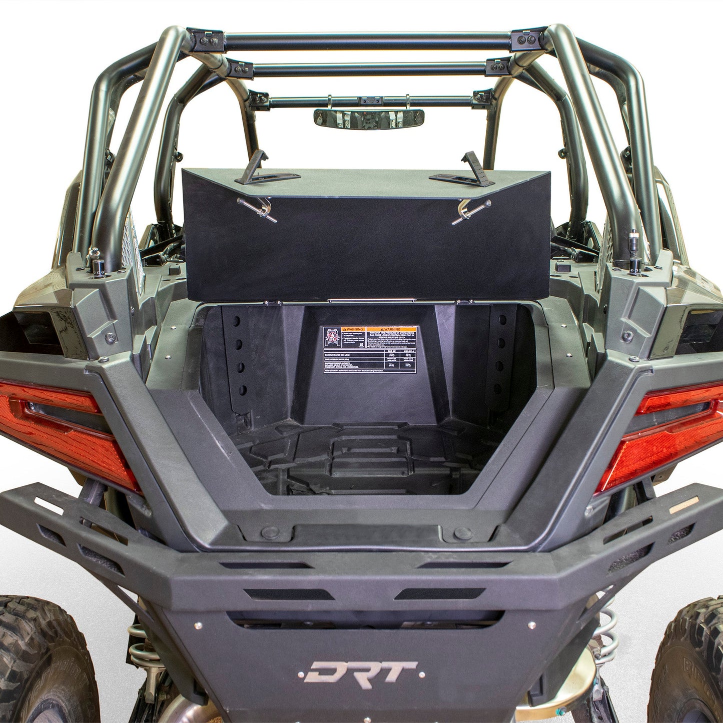 DRT Aluminum Storage Trunk Enclosure for Polaris RZR Pro XP