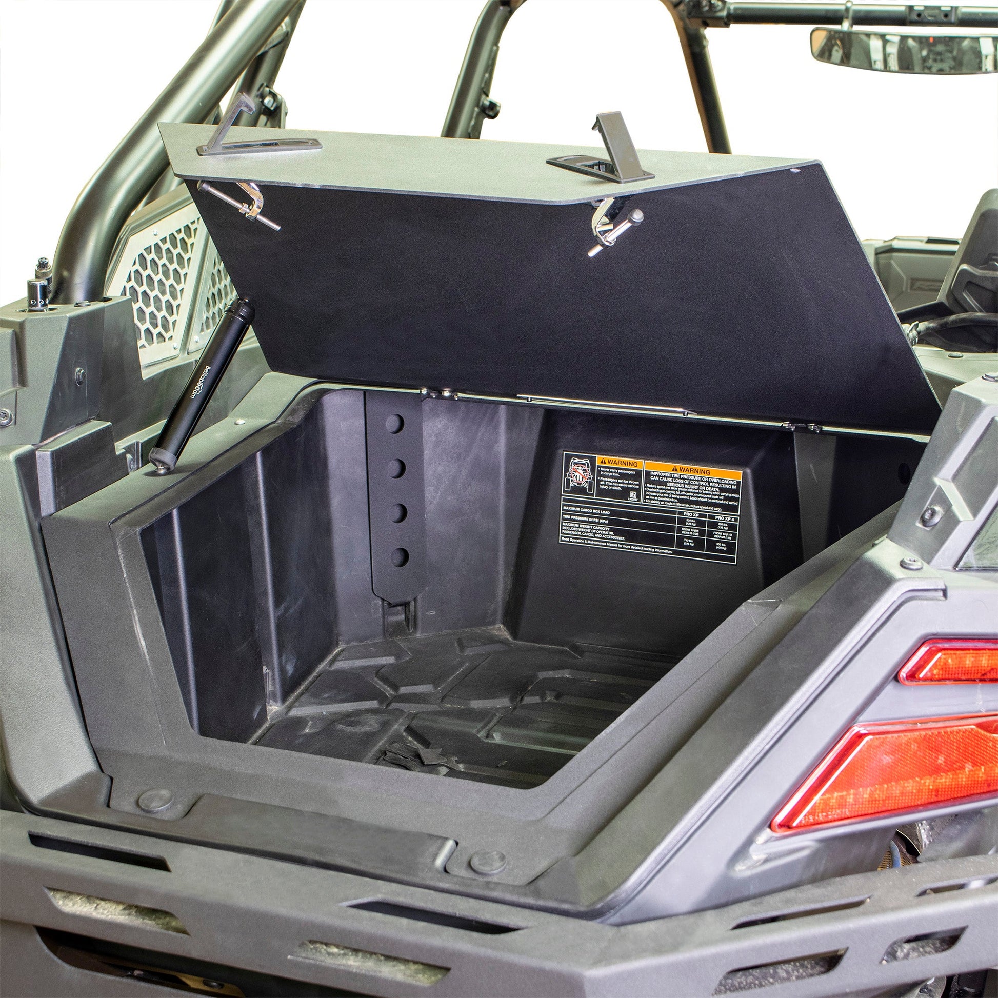 DRT Aluminum Storage Trunk Enclosure for Polaris RZR Pro XP