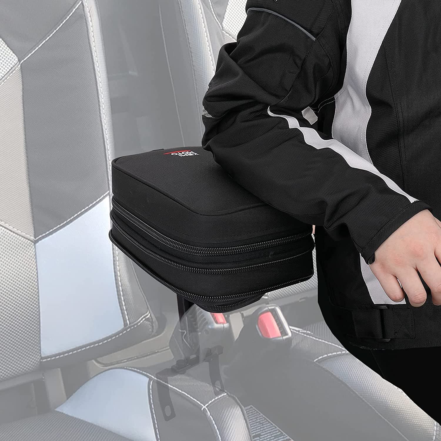 UTV Armrest Safe 1680D High-Density Storage Bag for Polaris RZR 900/1000/XP Turbo