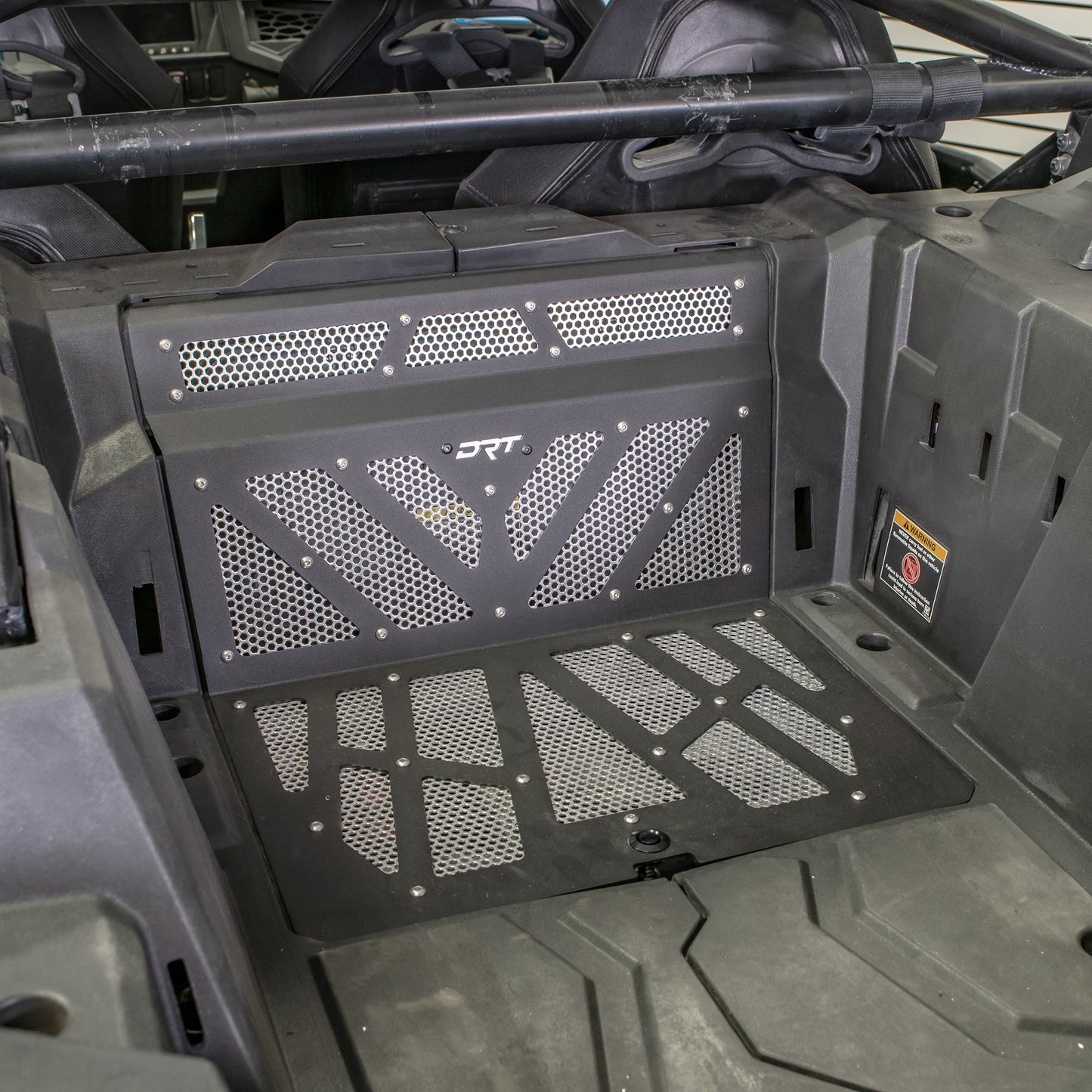 DRT Vented Aluminum Engine Cover for Polaris RZR XP1000