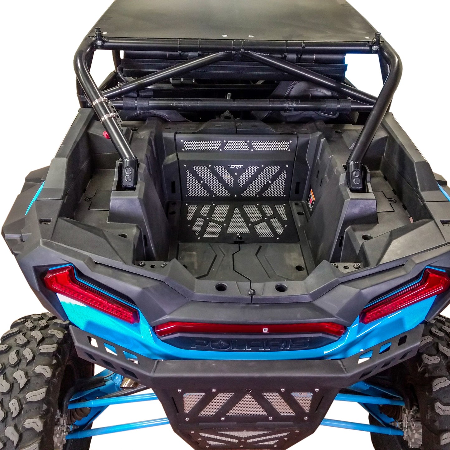 DRT Vented Aluminum Engine Cover for Polaris RZR XP1000