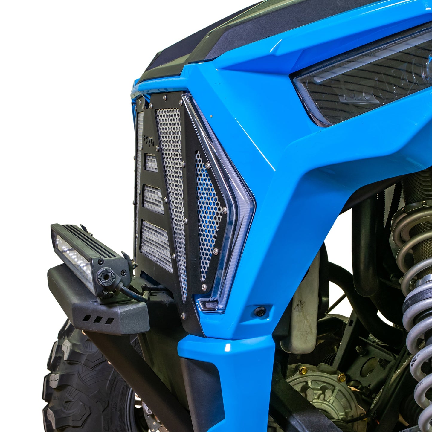 DRT Aluminum Grill for Polaris RZR XP 1000 Turbo