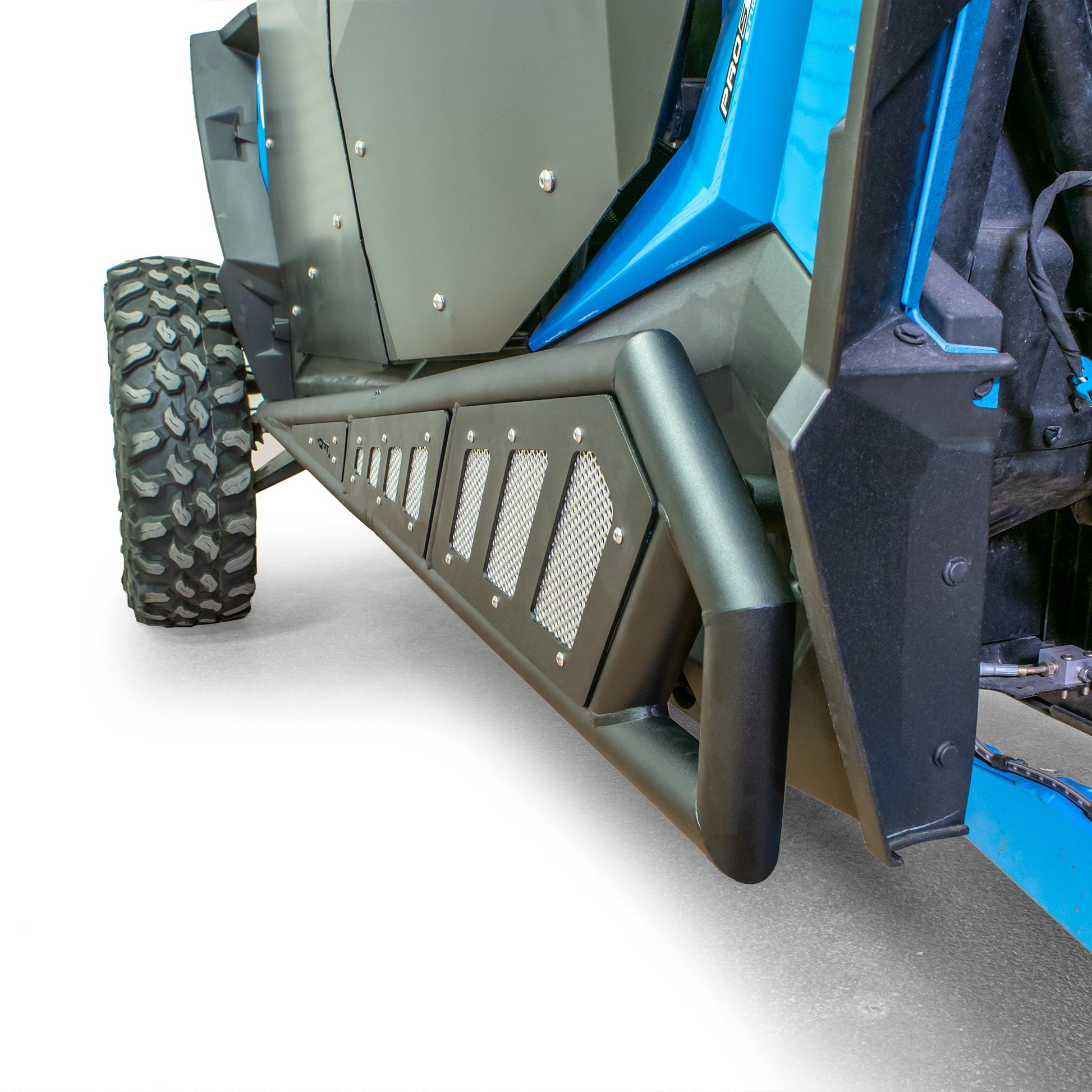 DRT Heavy-Duty Rock Sliders for Polaris RZR XP Turbo 4-Door