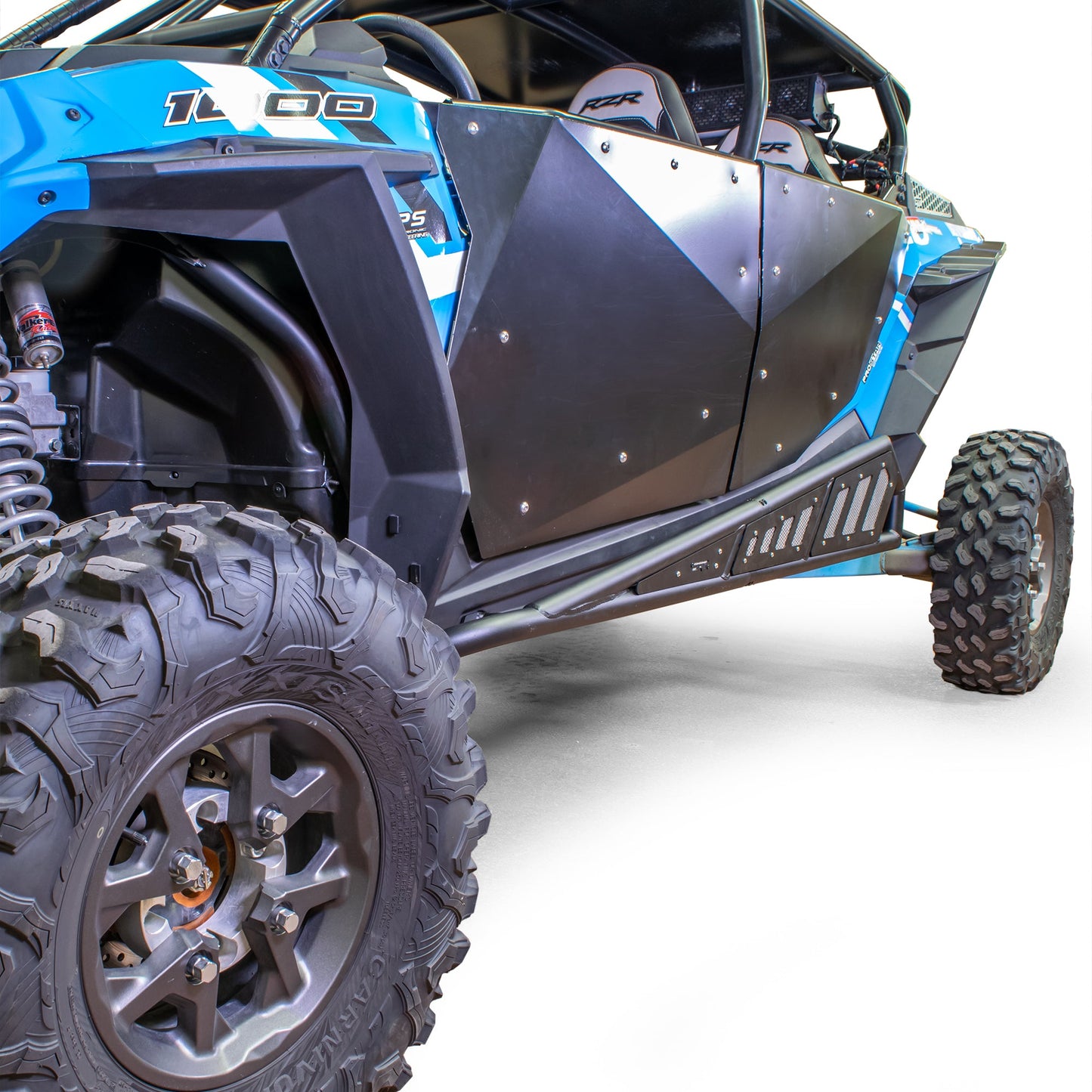 DRT Heavy-Duty Rock Sliders for Polaris RZR XP Turbo 4-Door