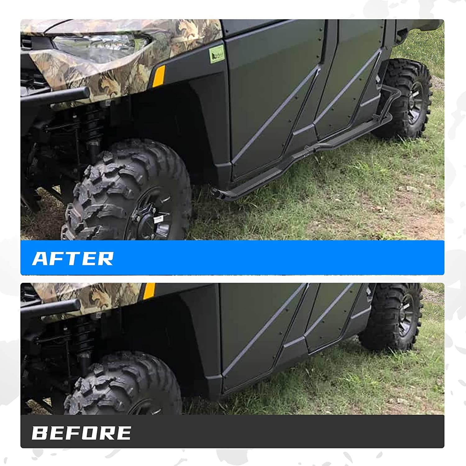 Nerf Bars Rock Sliders for Ranger Crew XP 1000 2019-2025