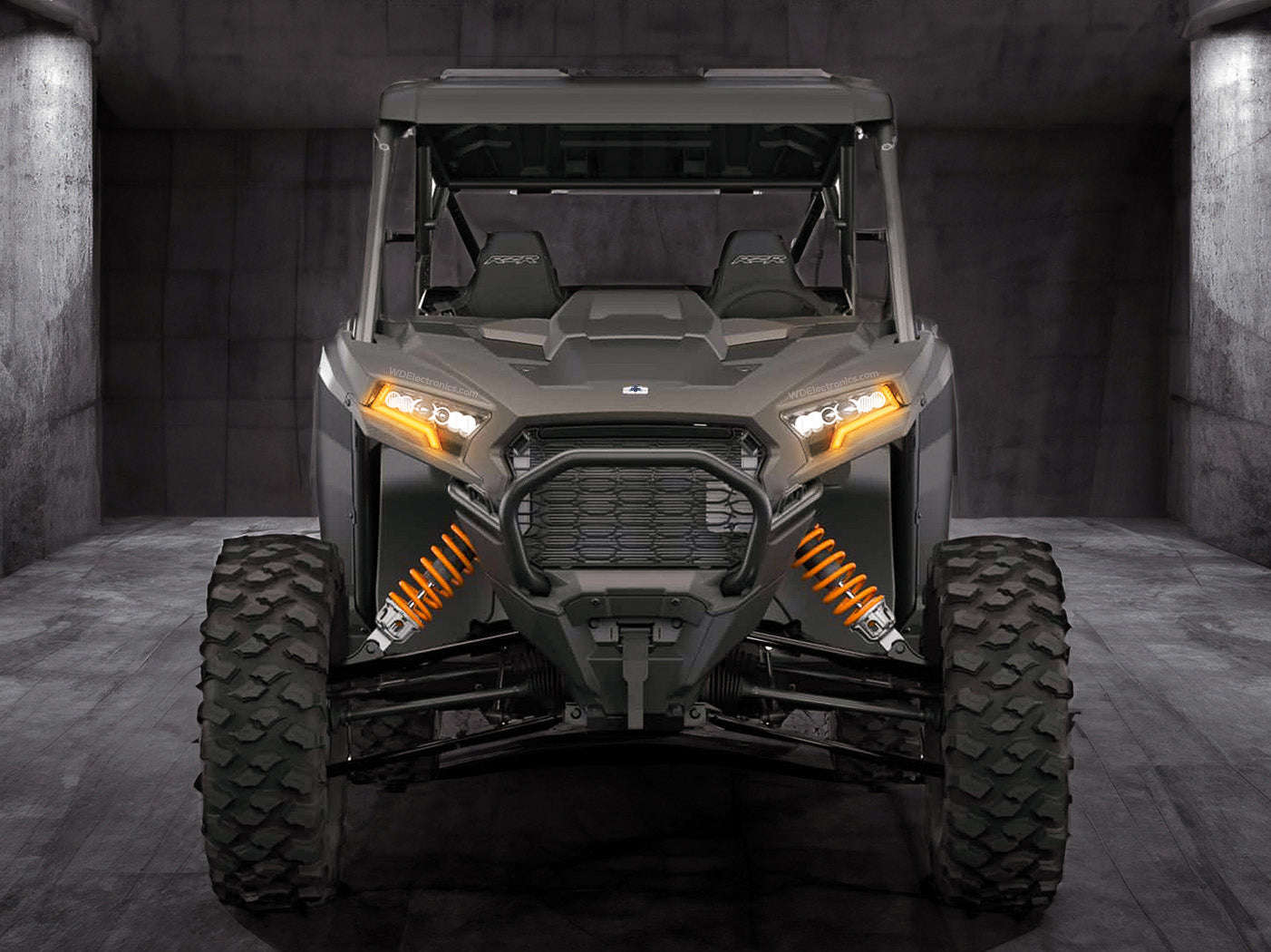 Polaris RZR XP 1000 Replacement Headlights Street Legal Kit 2024+
