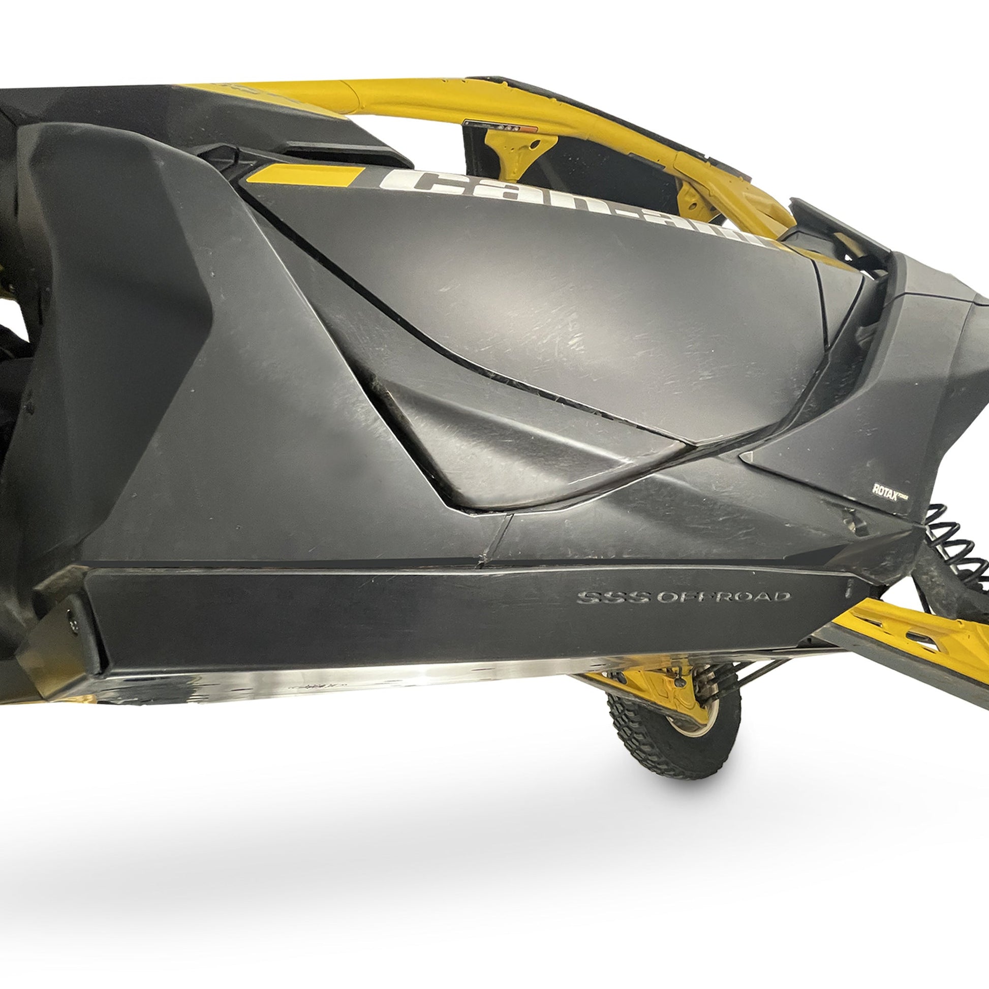 Ultimate UHMW Rock Sliders for Can-Am Maverick R - Extreme Off-Road Protection