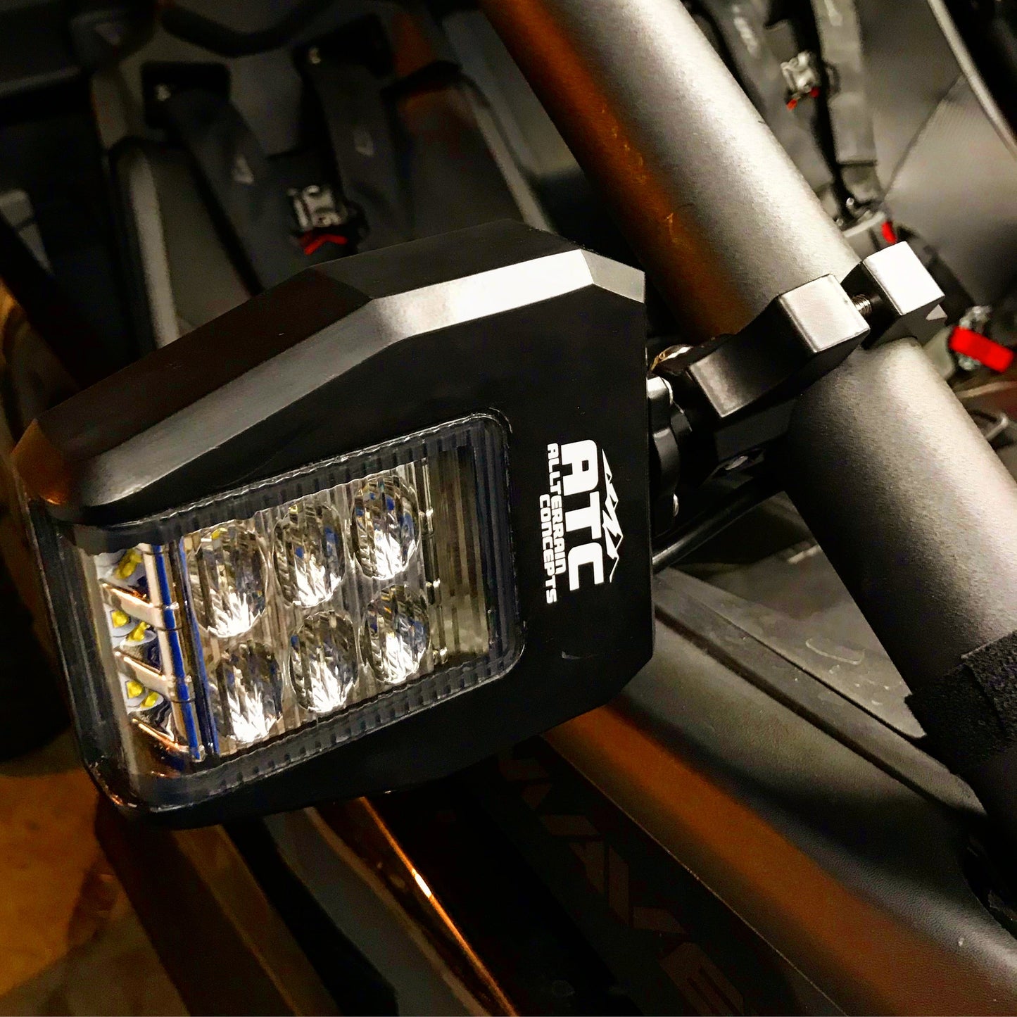 All Terrain Concepts Side-Winder UTV Mirror Billet Aluminum