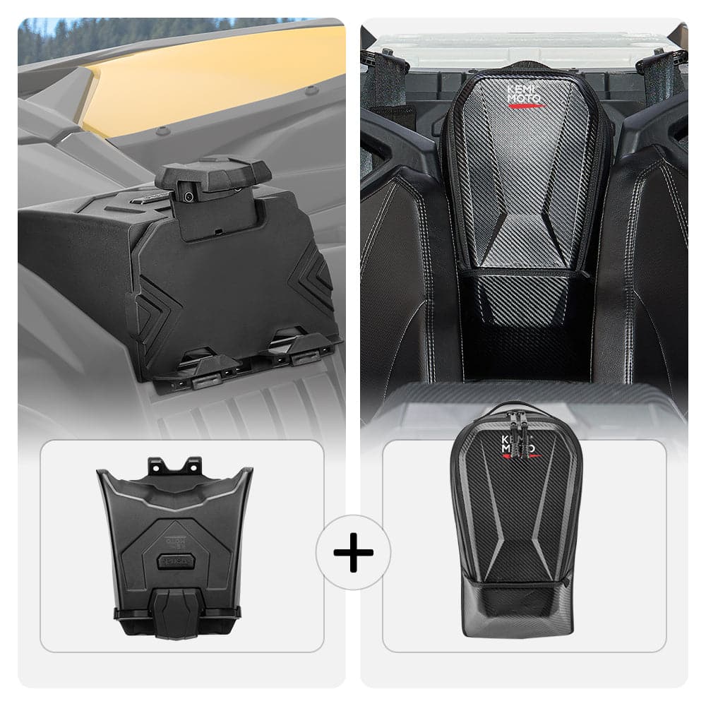 KEMIMOTO Tablet Holder & Storage Bag for Can‑Am Maverick X3