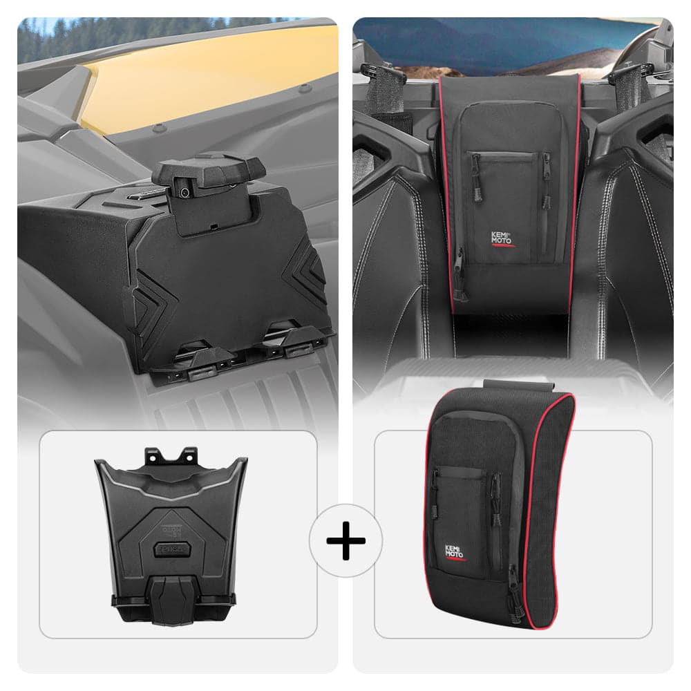 Tablet Holder & Console Storage Bag for Can‑Am Maverick X3