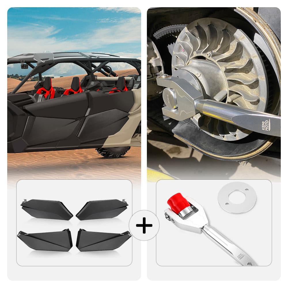 KEMIMOTO Door Panels & Belt Kit for Can‑Am X3 MAX
