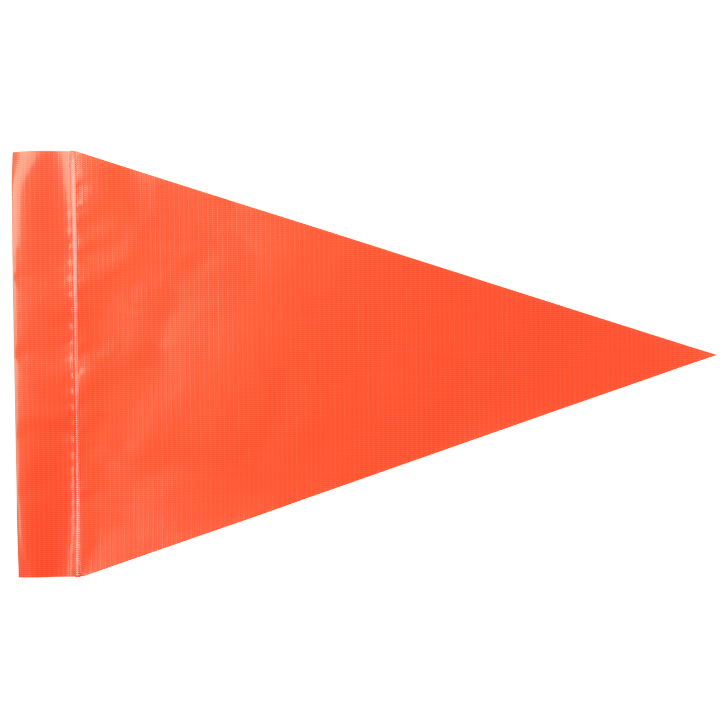 Orange Pennant Triangle LED Pocket Flag