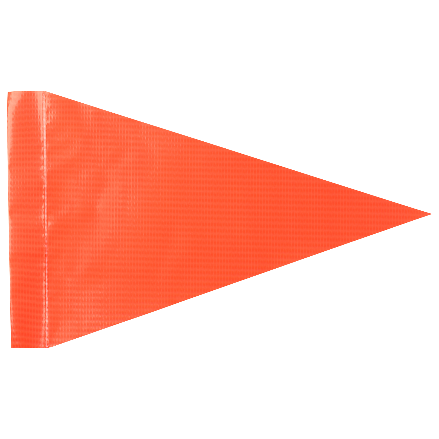 Orange Pennant Triangle LED Pocket Flag