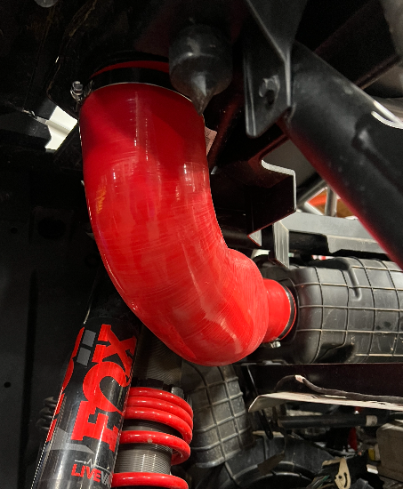 Bikeman Performance Pro R Silicone Intake Tube Black