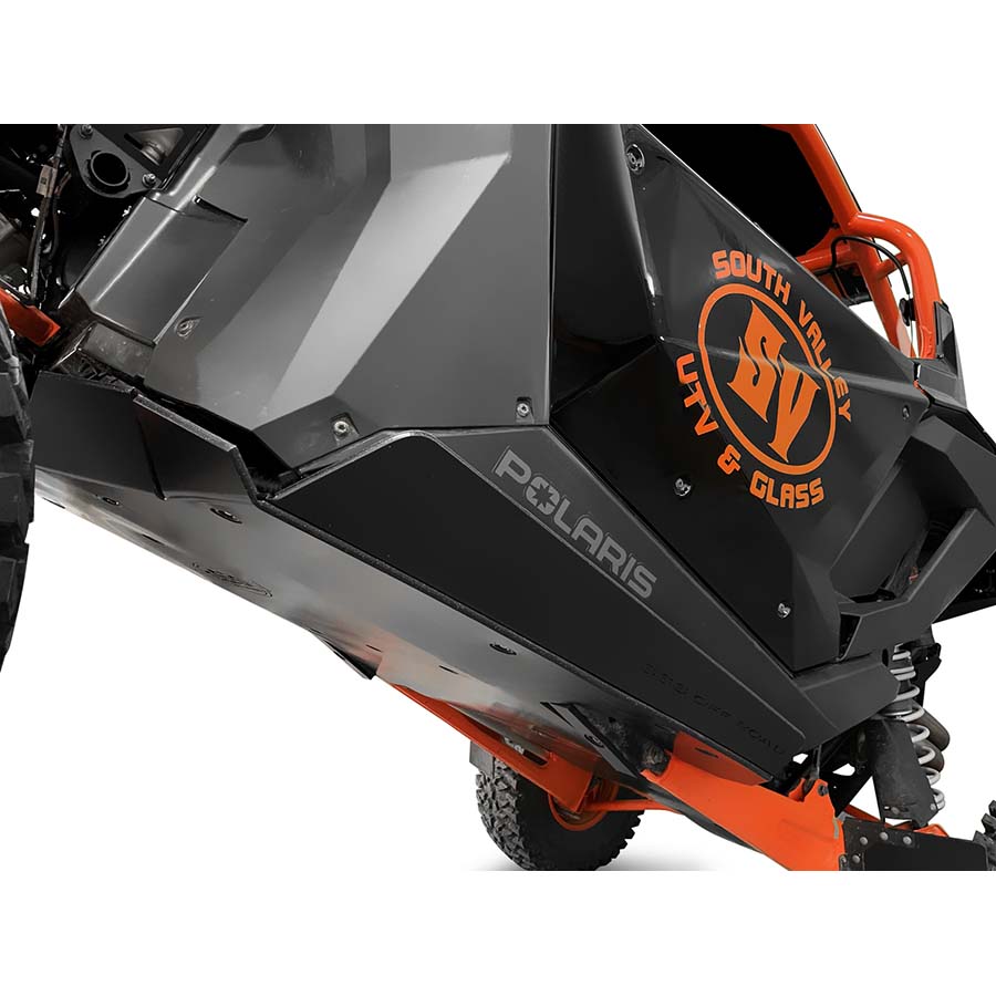 Ultimate UHMW Rock Sliders for Polaris RZR Turbo R - Single Piece Set