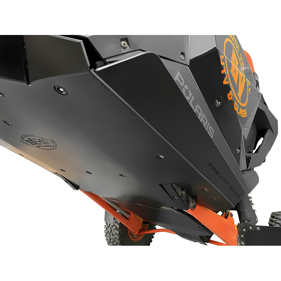 Ultimate UHMW Rock Sliders for Polaris RZR Turbo R - Single Piece Set