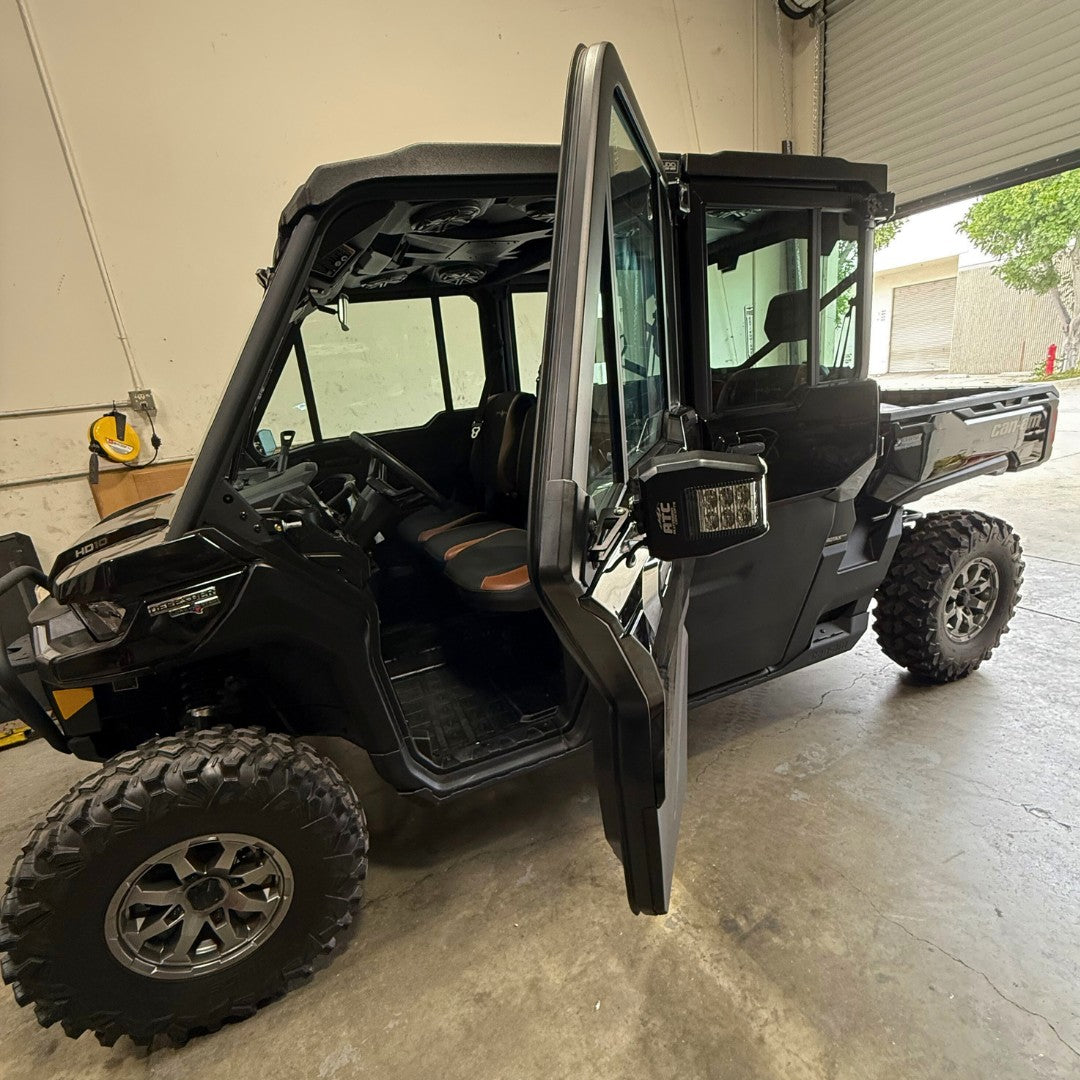 All Terrain Concepts Side-Winder UTV Mirror Billet Aluminum