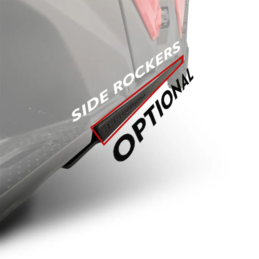 Honda Pioneer 1000-6 UHMW Rock Sliders Skid Plate Kit