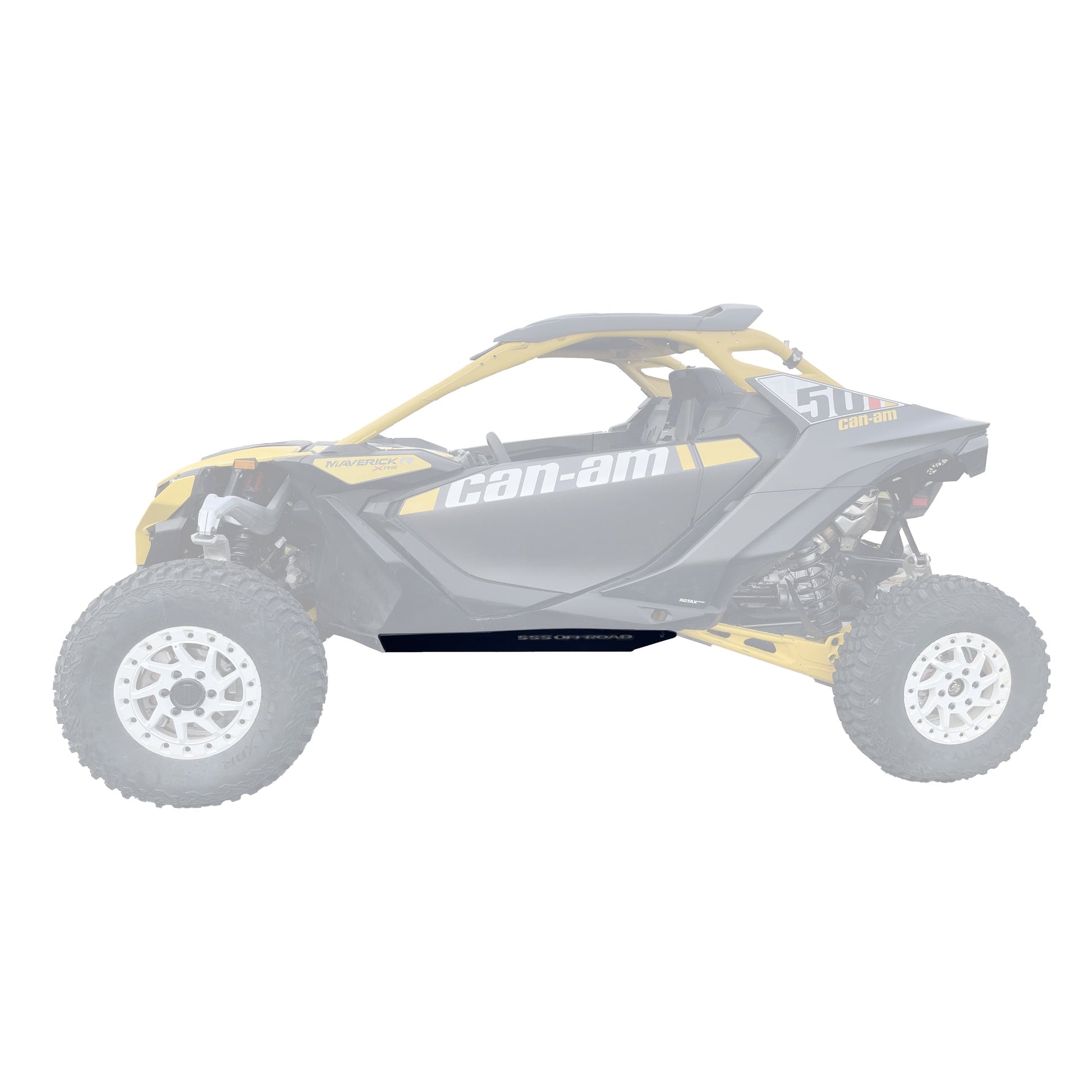 Ultimate UHMW Rock Sliders for Can-Am Maverick R - Extreme Off-Road Protection