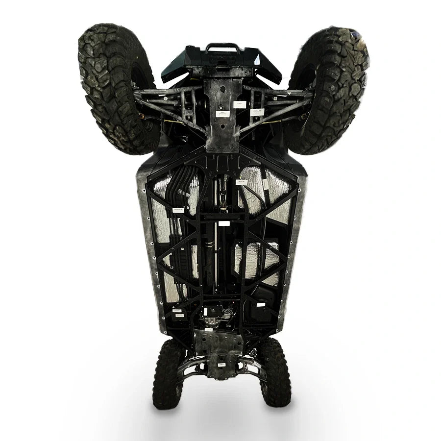 Ultimate 2-Piece UHMW Skid Plate for Polaris Ranger Crew 1500 Off-Road Protection
