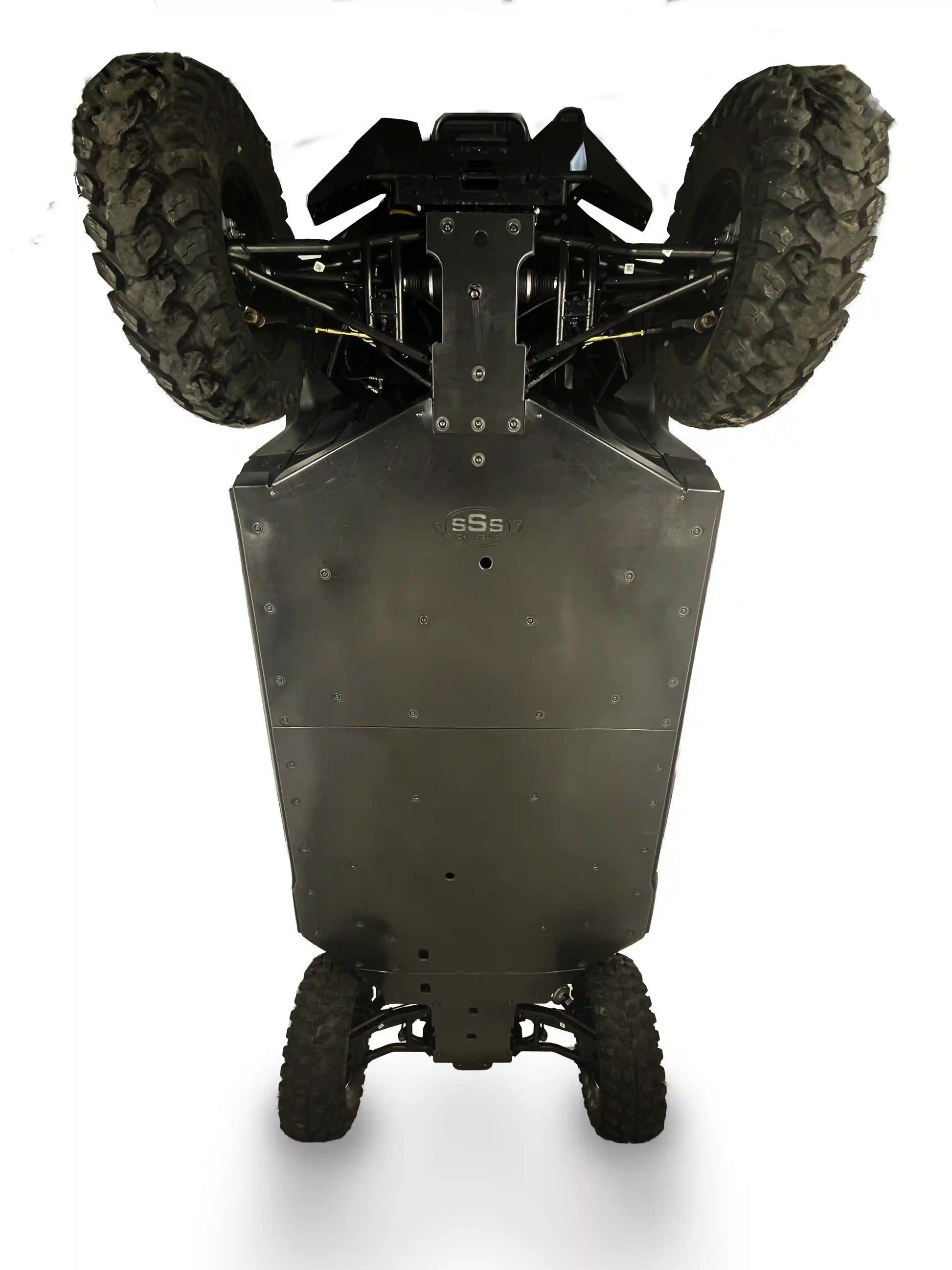 Ultimate 2-Piece UHMW Skid Plate for Polaris Ranger Crew 1500 Off-Road Protection