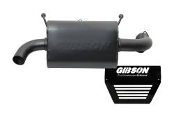 Gibson Exhaust 2018-2023 Polaris RZR XP Turbo Single Black Ceramic