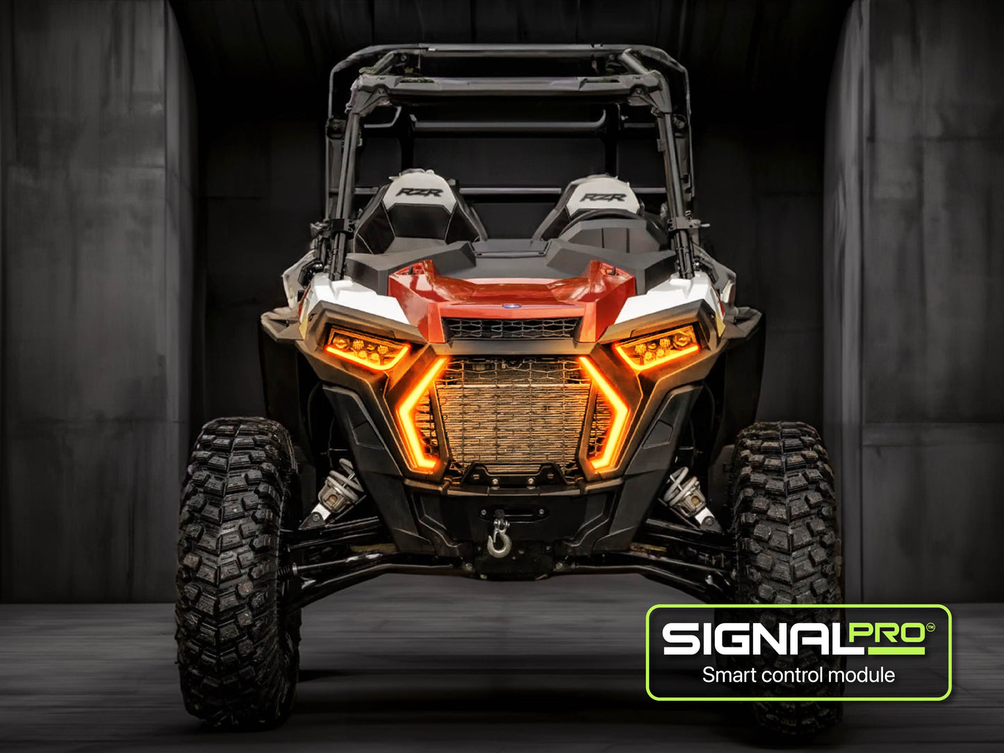 Polaris RZR XP 1000 XP Turbo Signal Pro Replacement Fang Lights Sequential LED Street Legal Kit 2019-2023