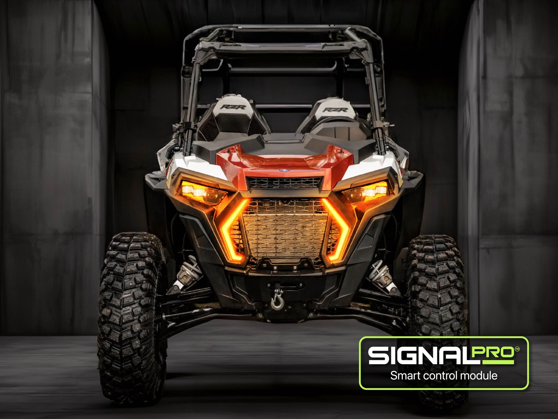 WD Electronics Signal Pro Combo Headlights & Fangs for 2019-2023 Polaris RZR XP 1000 & XP Turbo